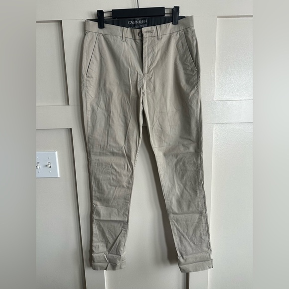 Calvin Klein Men's Khaki Chinos - Picture 3 of 4